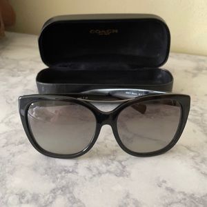 Black Coach sunglasses